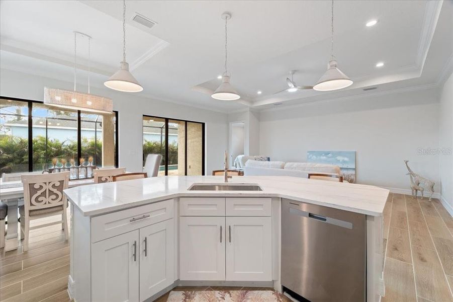 Furnished interior view inside a new home in , Port Charlotte (Image 12).