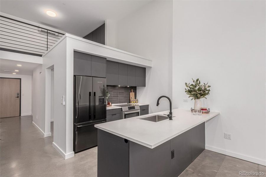Furnished interior view inside a new home in , Denver (Image 7).