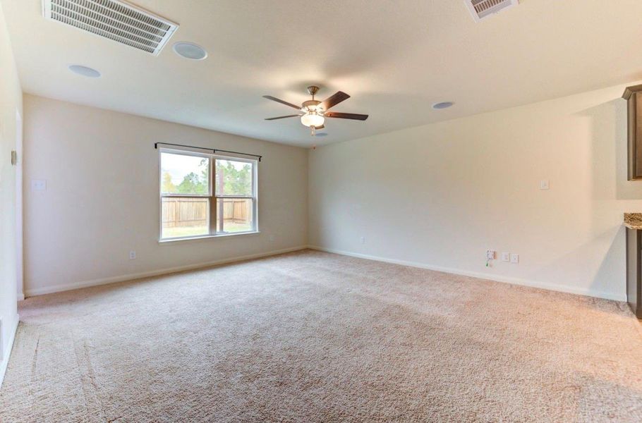Spacious, unfurnished interior of a new home in Williams Trace, Magnolia (Image 33).
