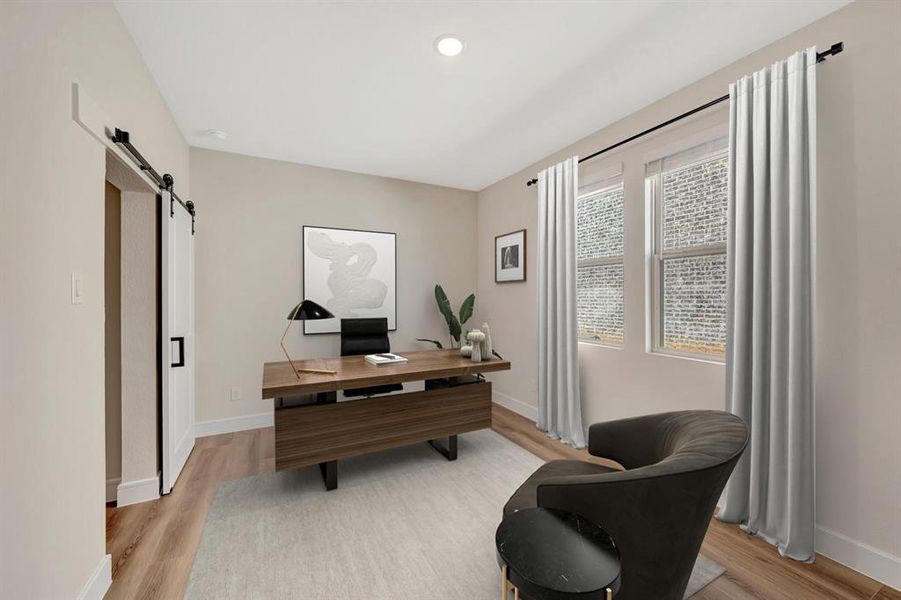 Furnished interior view inside a new home in Heritage Ranch, Sherman (Image 8). Furnished interior view inside a new home in Heritage Ranch, Sherman (Image 8).