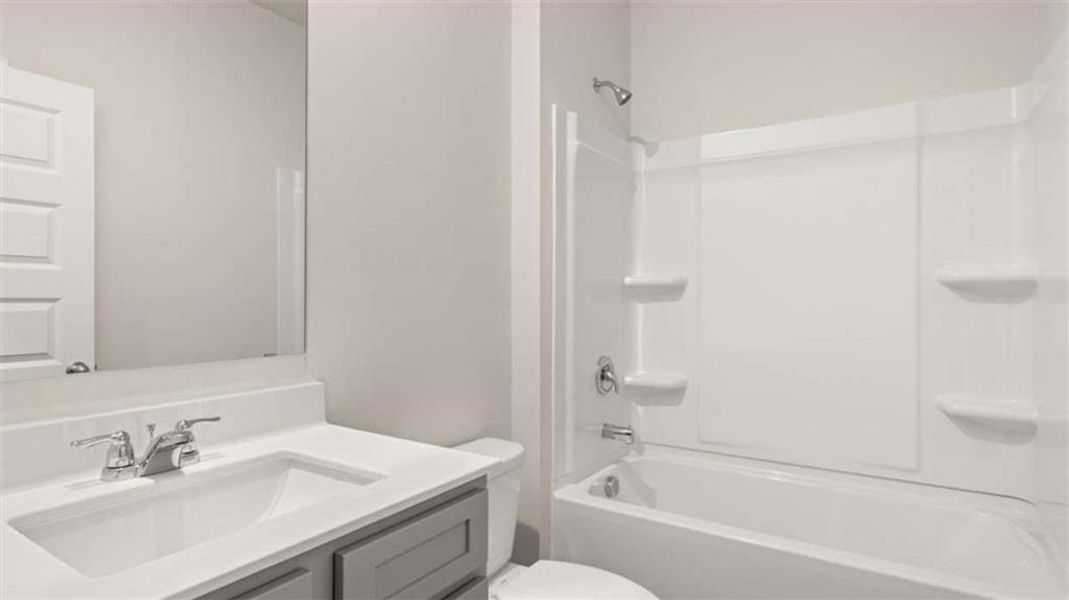 Furnished interior view inside a new home in WillowBrook, Winder (Image 11).