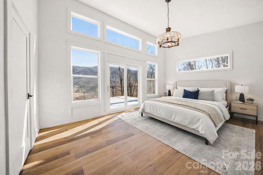 Furnished interior view inside a new home in , Canton (Image 19).