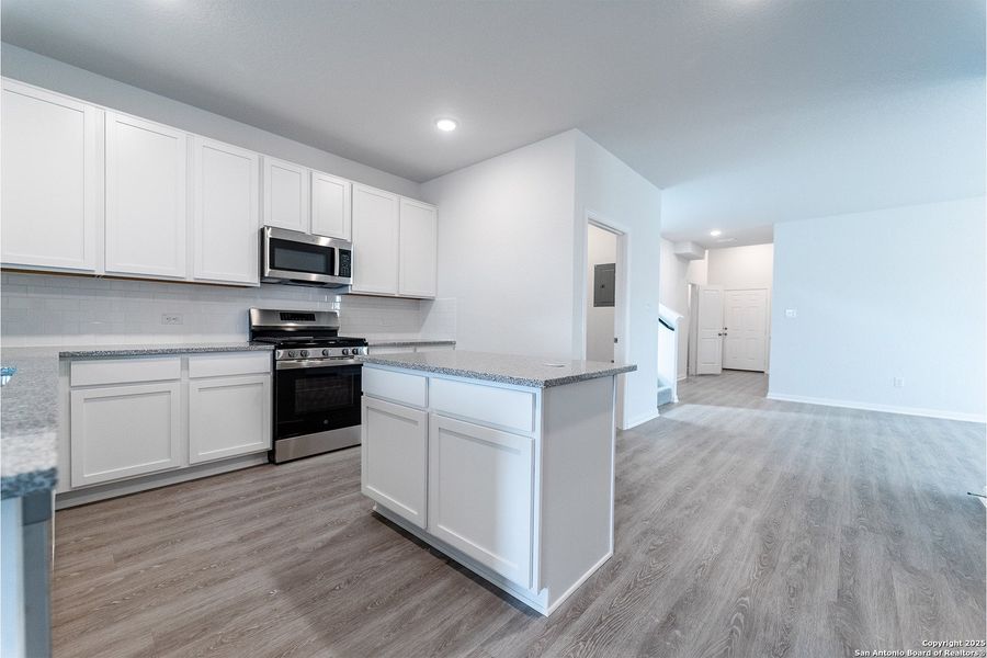 Furnished interior view inside a new home in Willow View, Converse (Image 2).