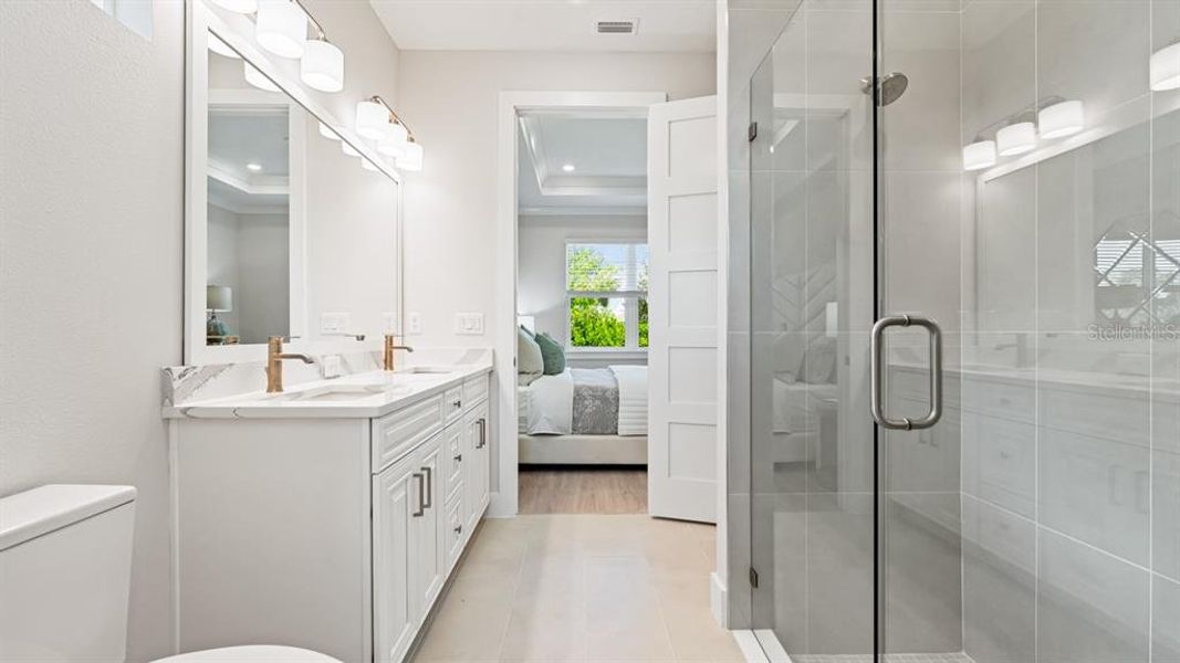 Furnished interior view inside a new home in Esplanade at Azario Lakewood Ranch, Lakewood Ranch (Image 9).