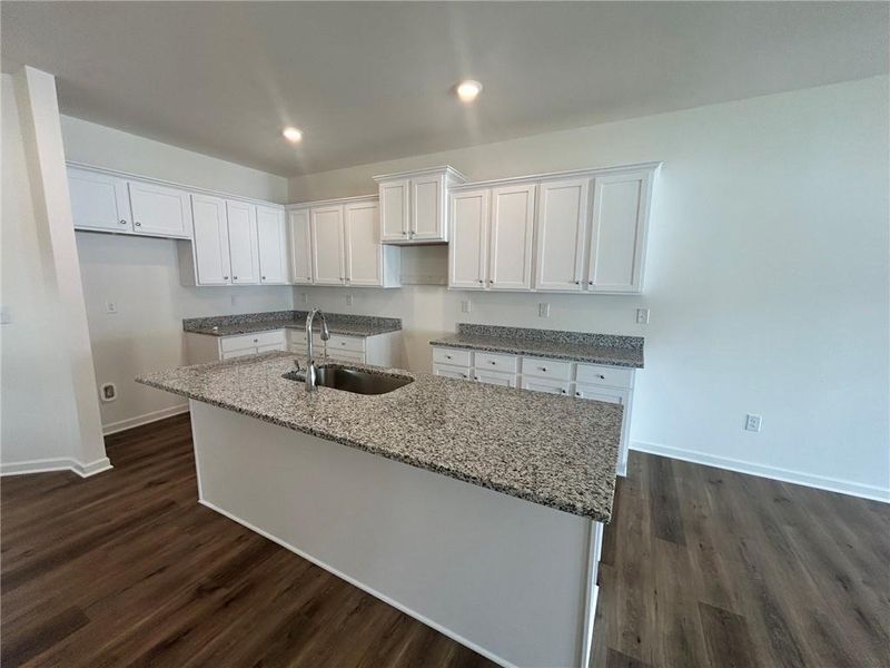 Furnished interior view inside a new home in Old Salem Crossing, Conyers (Image 5).