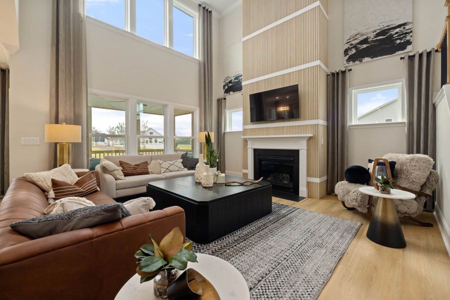 Representative furnished interior of a home built from the Willwood by Pulte Homes in Everbrook, Angier (Image 17).