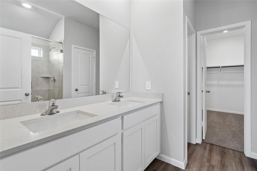 Furnished interior view inside a new home in Montgomery Ridge, Montgomery (Image 13).