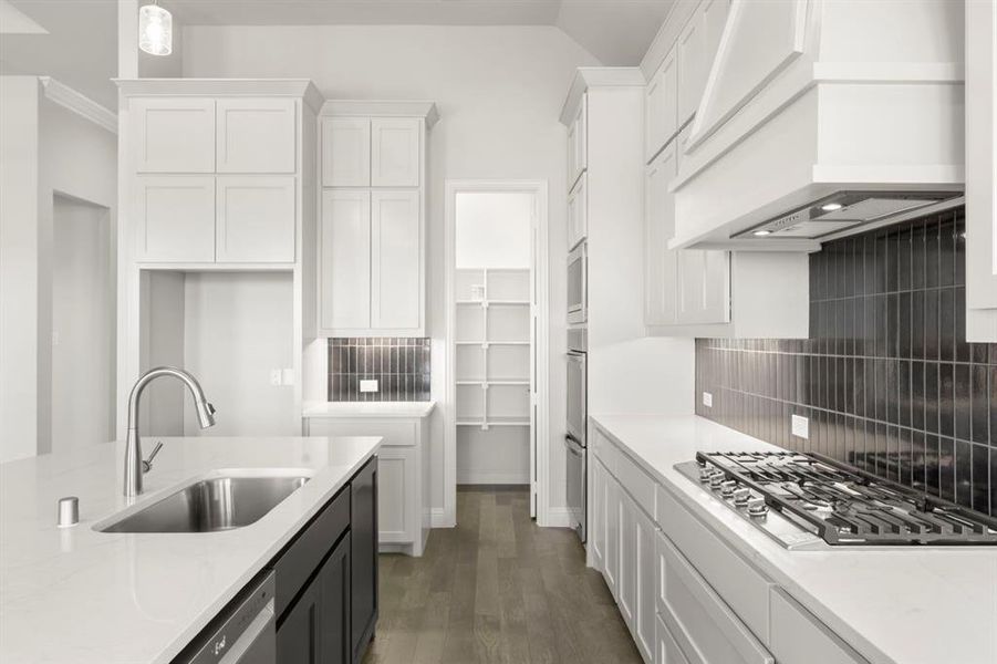 Furnished interior view inside a new home in Nelson Lake Estates, Rockwall (Image 19).
