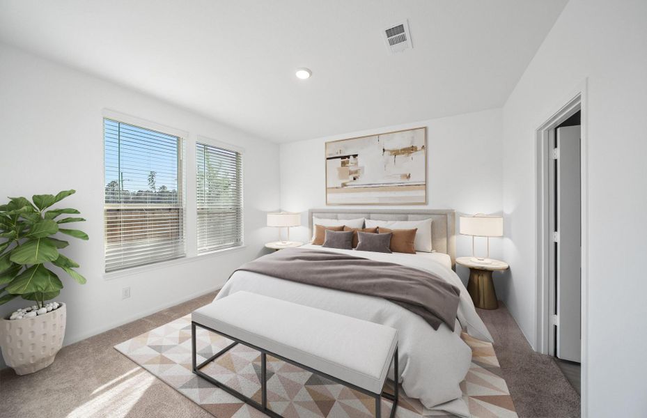 Furnished interior view inside a new home in Windcress, Cove (Image 3).