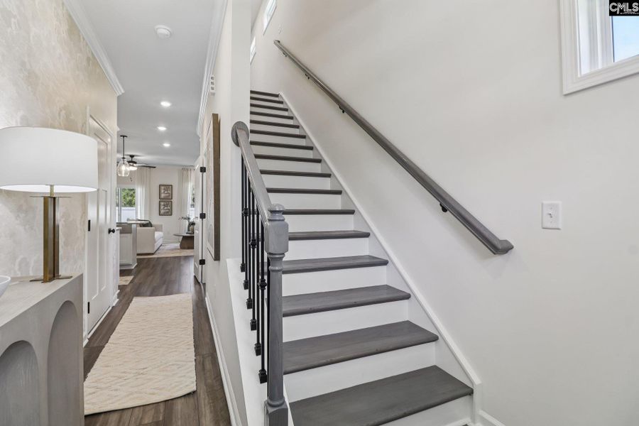 Furnished interior view inside a new home in Walker’s Trail, Lexington (Image 30).