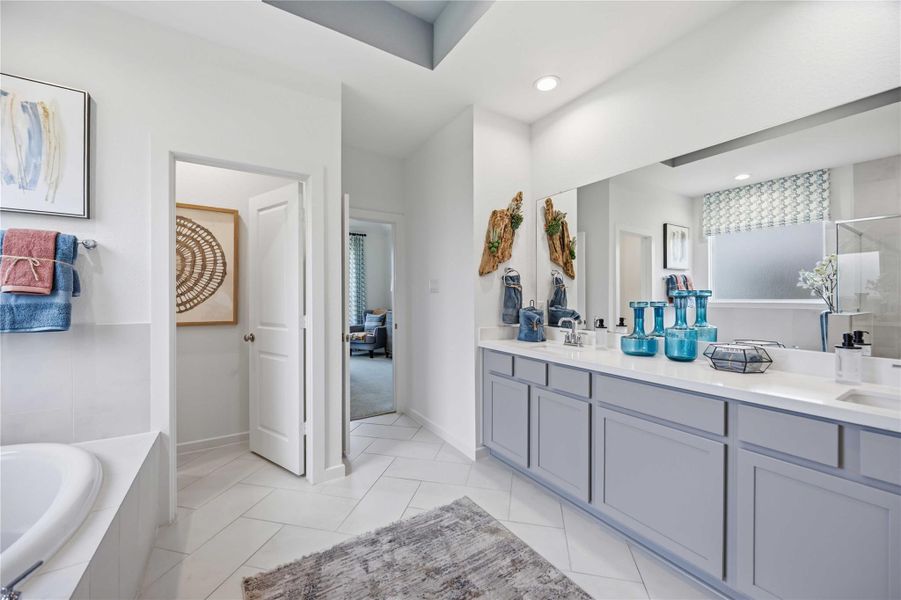 Furnished interior view inside a new home in , Beasley (Image 15).