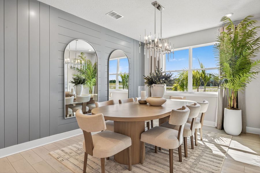 Representative furnished interior of a home built from the Red Rock by Mattamy Homes in Crosswind Ranch, Parrish (Image 10).