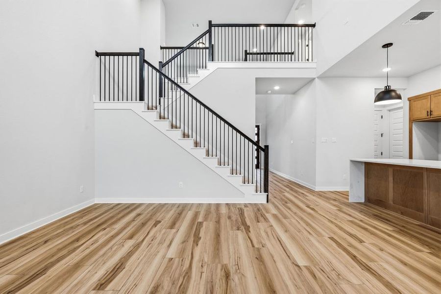 Spacious, unfurnished interior of a new home in Wolf Ranch, Georgetown (Image 38). Spacious, unfurnished interior of a new home in Wolf Ranch, Georgetown (Image 38).