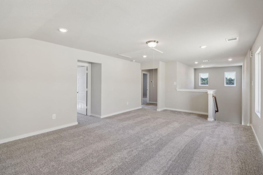 Photo is not of the actual home, but is an inspirational photo of builder’s model home and may depict options, furnishings, and/or decorator features that are not included