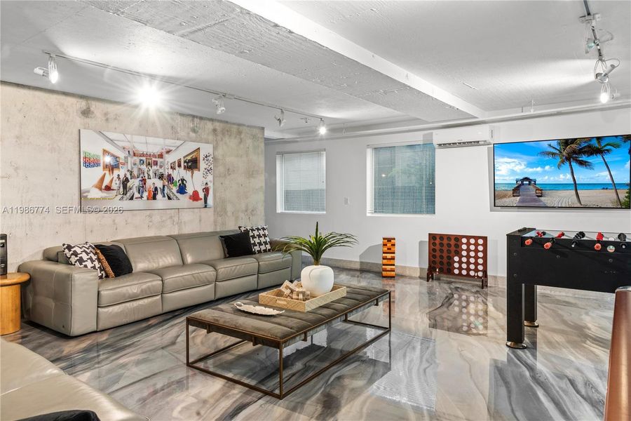 Furnished interior view inside a new home in , Miami (Image 13).
