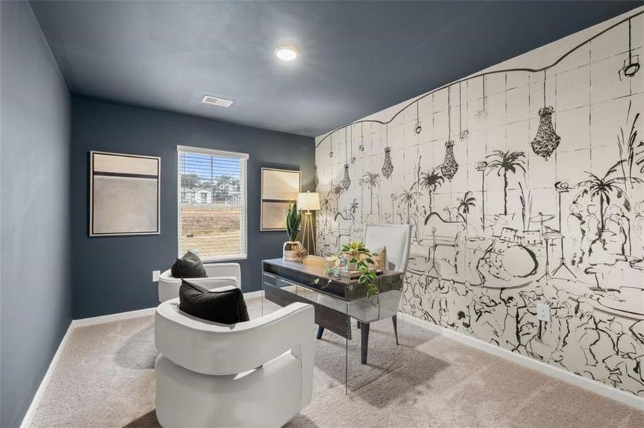 Furnished interior view inside a new home in Reeves Park, Stockbridge (Image 43).