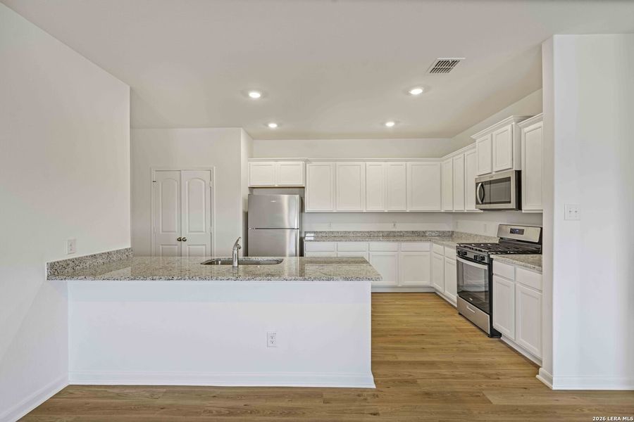 Furnished interior view inside a new home in , San Antonio (Image 6).
