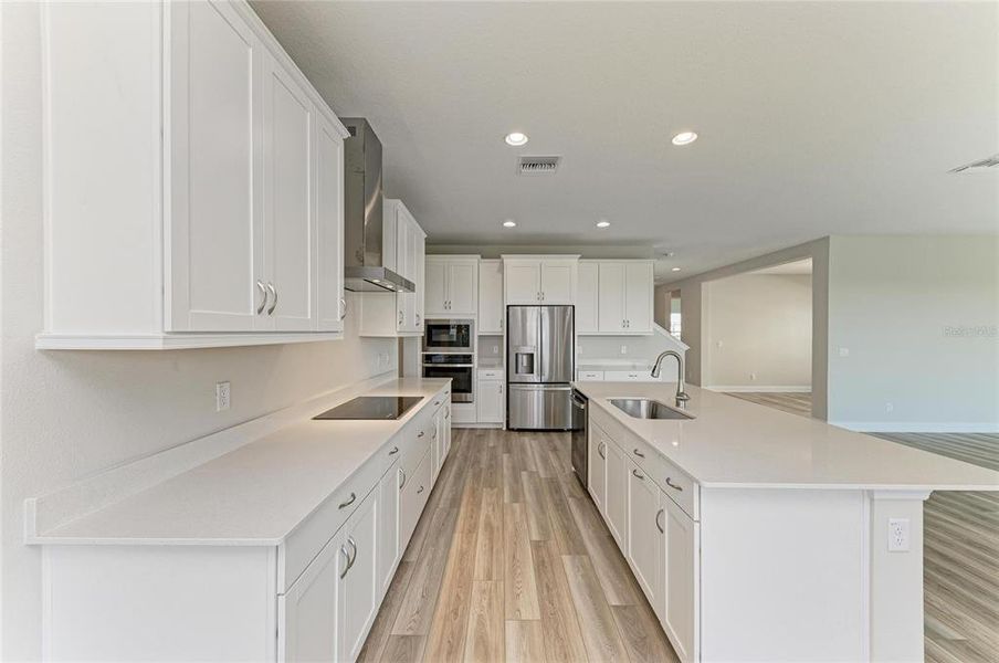 Furnished interior view inside a new home in Mirada, San Antonio (Image 5).