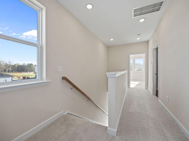 Spacious, unfurnished interior of a new home in Forestville Yard, Knightdale (Image 29).