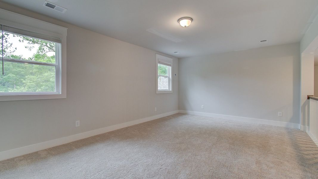 Representative furnished interior of a home built from the Emerson II by DRB Homes in Saddleridge, Senoia (Image 15). Representative furnished interior of a home built from the Emerson II by DRB Homes in Saddleridge, Senoia (Image 15).