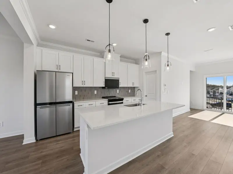 Furnished interior view inside a new home in Meadows at Wilson Farms - The Heights Series, Fort Mill (Image 3).