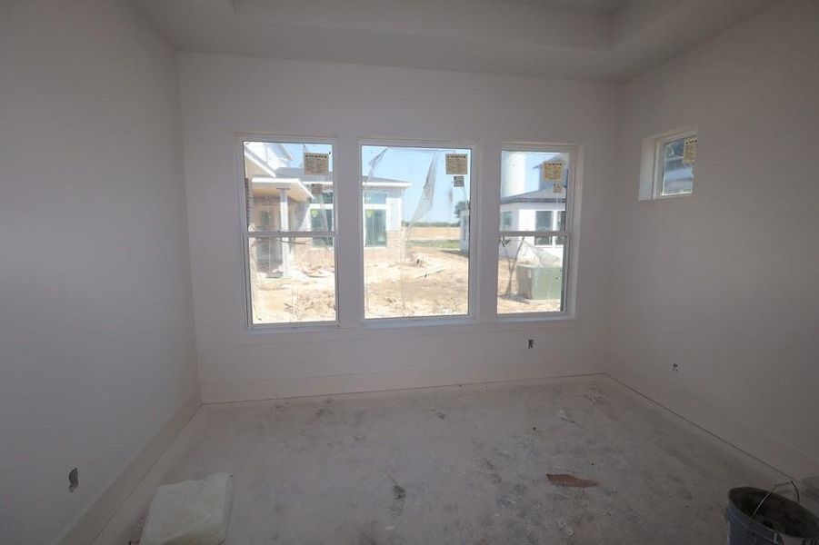 Spacious, unfurnished interior of a new home in Easthaven at Bridgeland Central - Horizon Collection, Cypress (Image 18).