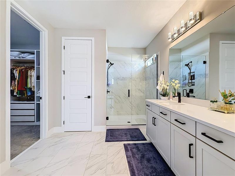 Furnished interior view inside a new home in , Minneola (Image 43).