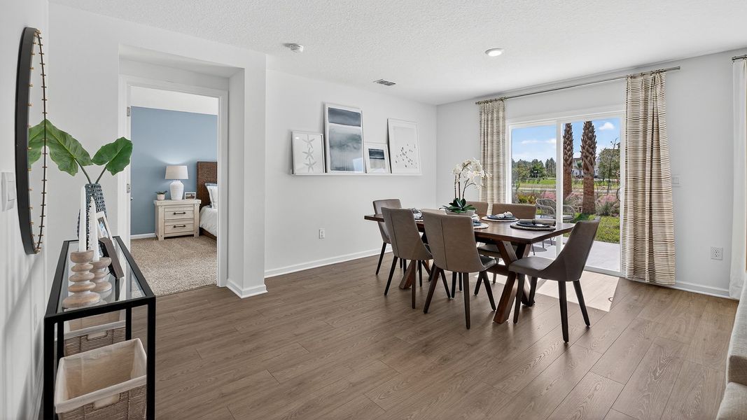 Representative furnished interior of a home built from the CALI by D.R. Horton in Sawmill Branch Express, Palm Coast (Image 11).