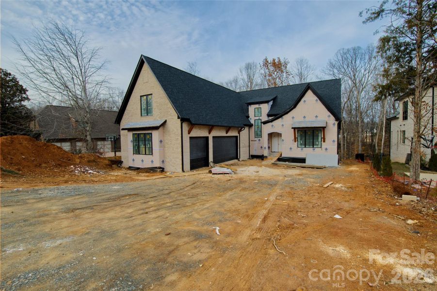 In-progress construction of a new home in , Indian Trail, NC (Image 11).