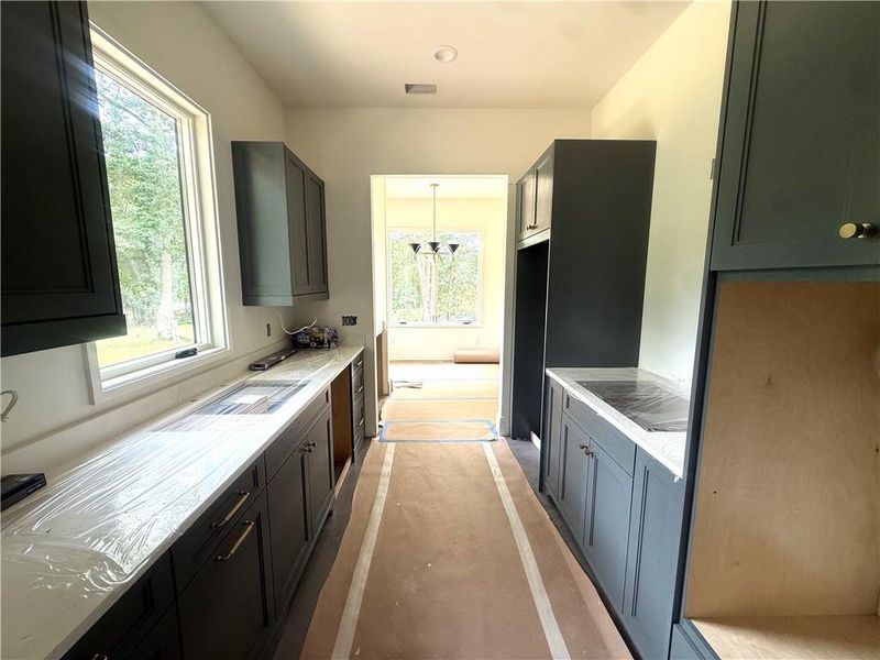 In-progress construction of a new home in , Lawrenceville, GA (Image 4).