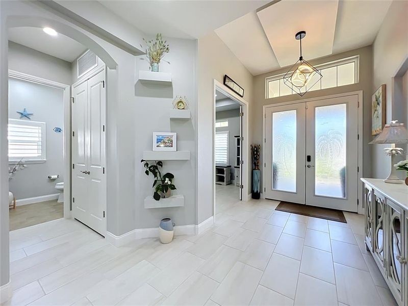 Furnished interior view inside a new home in The Reserve at Victoria, Deland (Image 20). Furnished interior view inside a new home in The Reserve at Victoria, Deland (Image 20).