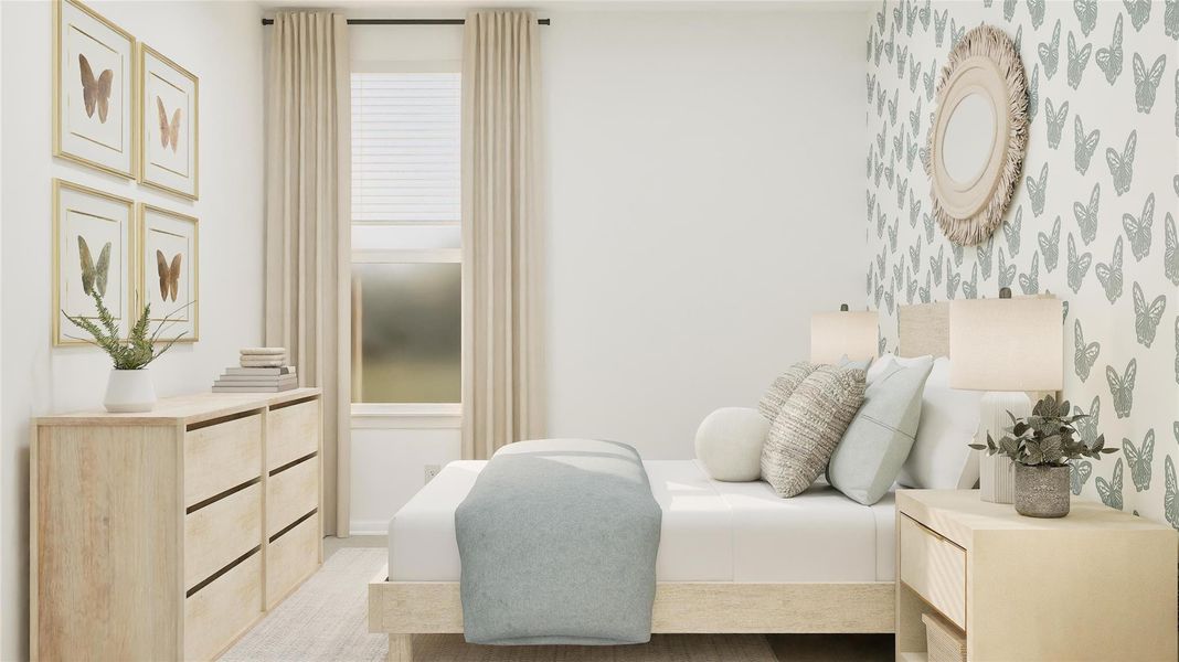 Furnished interior view inside a new home in Anniston, Katy (Image 8).