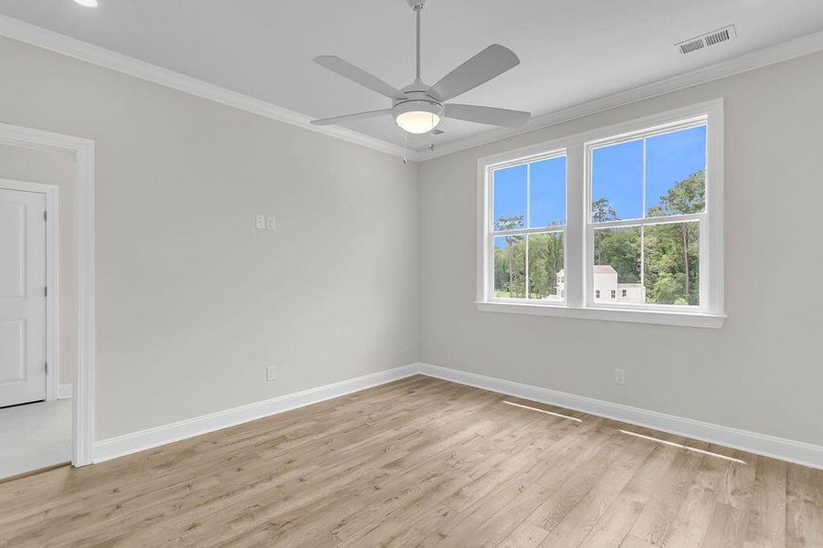 Spacious, unfurnished interior of a new home in Heron Preserve, Hanahan (Image 29). Spacious, unfurnished interior of a new home in Heron Preserve, Hanahan (Image 29).