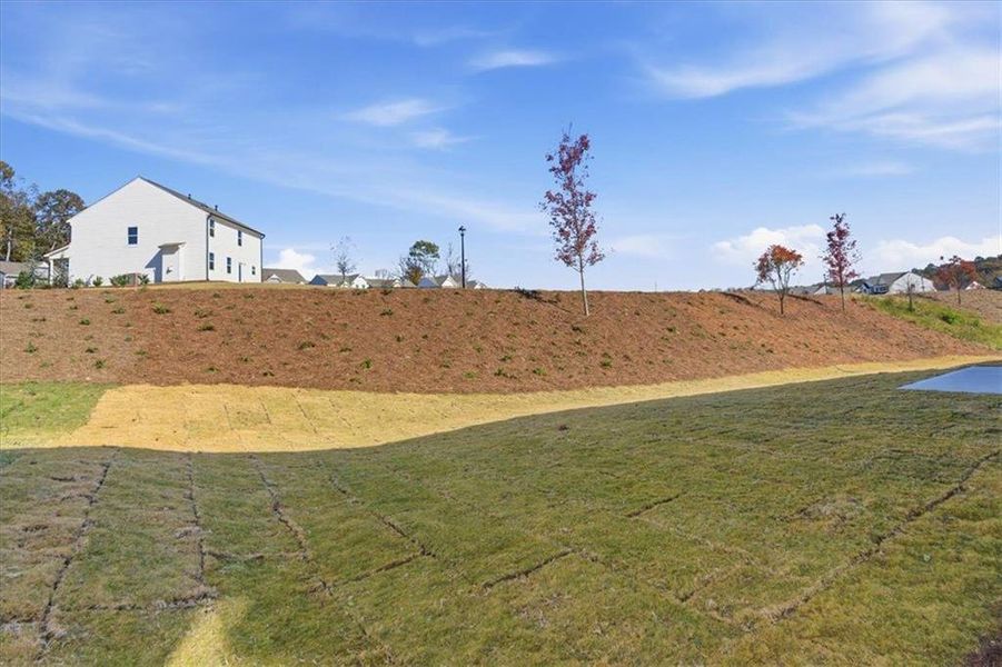 Exterior details and patio area of a home in , Canton (Image 25).