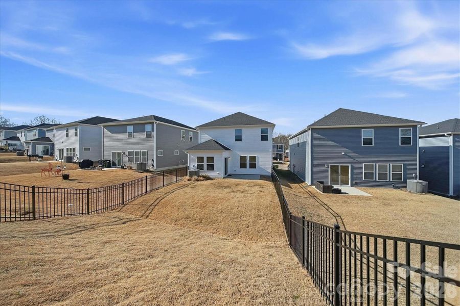 Exterior details and patio area of a home in , Conover (Image 3).