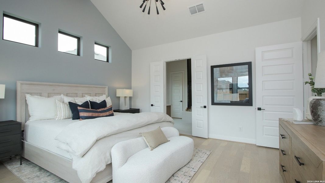 Furnished interior view inside a new home in Veranda, San Antonio (Image 11). Furnished interior view inside a new home in Veranda, San Antonio (Image 11).