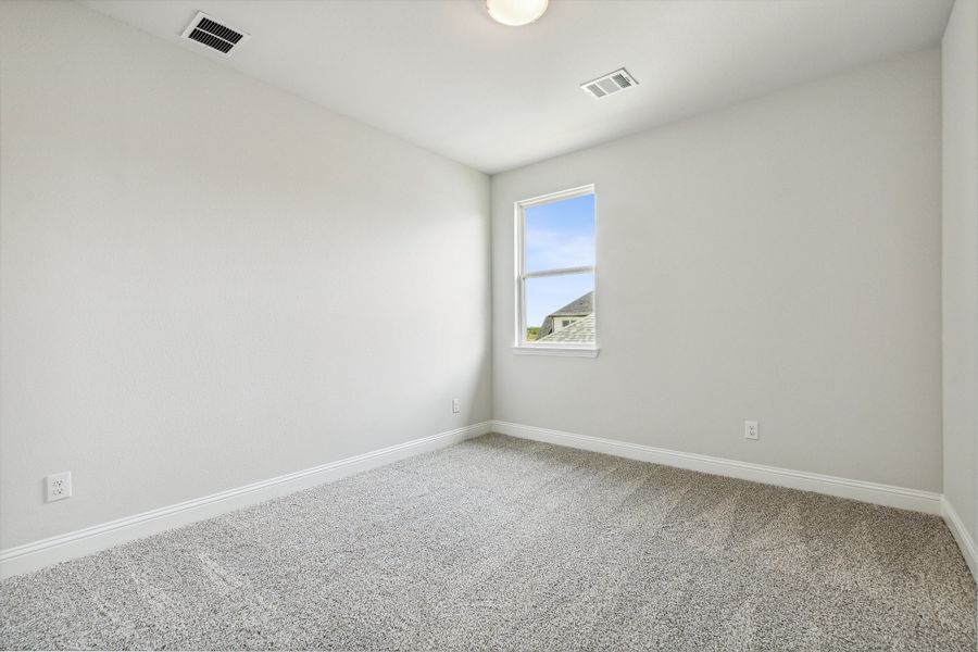 Representative unfurnished interior of a home built from the Lyla by Megatel Homes in Santorini, Seagoville (Image 13).