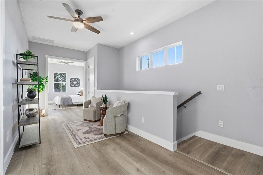 Furnished interior view inside a new home in , St. Petersburg (Image 12).