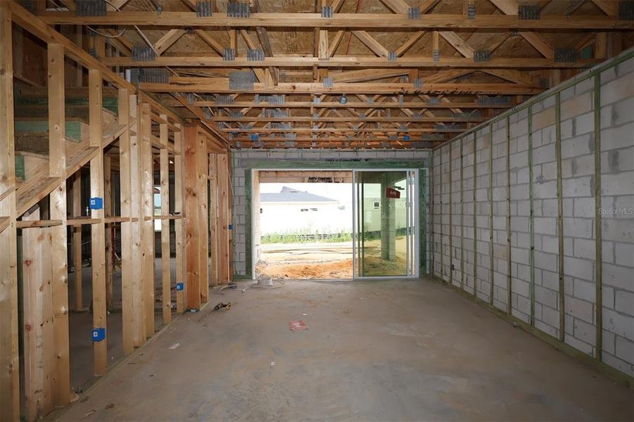 In-progress construction of a new home in Lake Star at Ovation, Winter Garden, FL (Image 5).