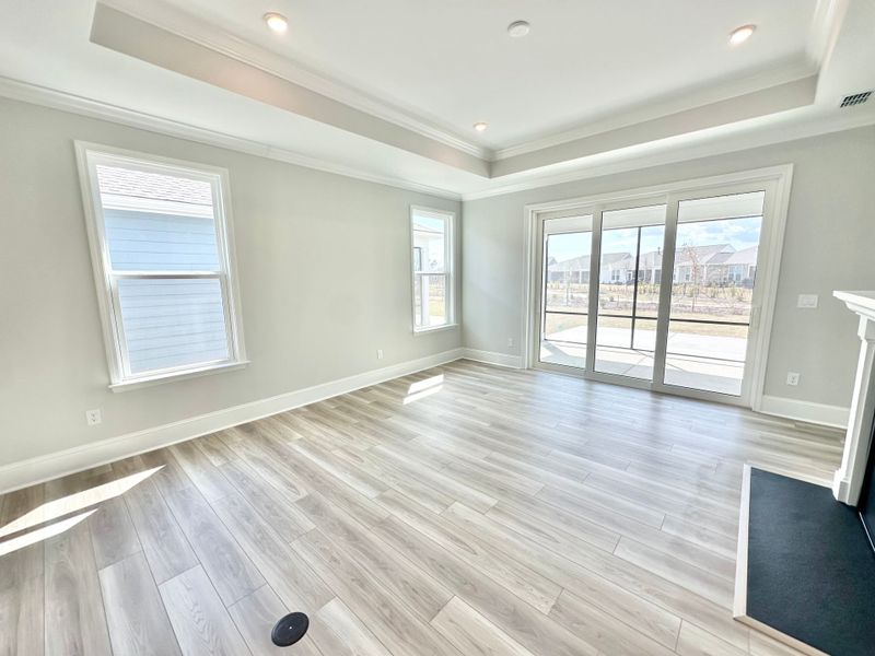Spacious, unfurnished interior of a new home in Del Webb Wilmington at Mallory Creek, Leland (Image 12).