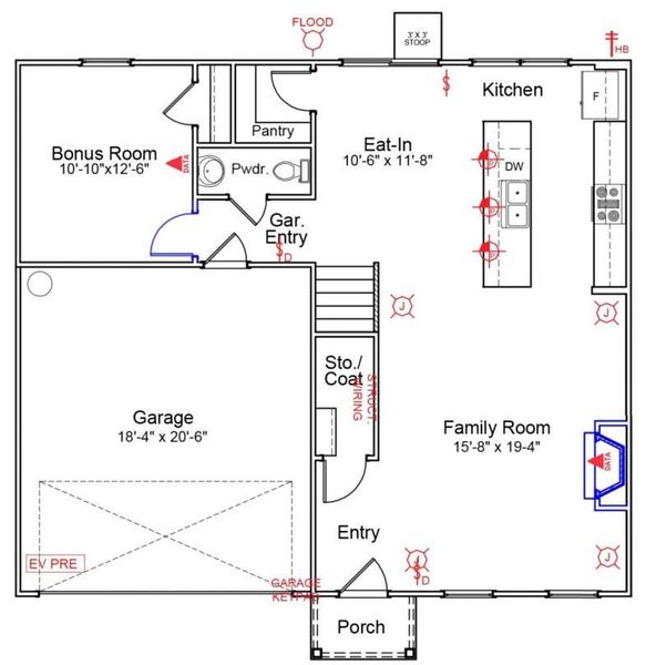 Floorplan - 1st floor Floorplan - 1st floor