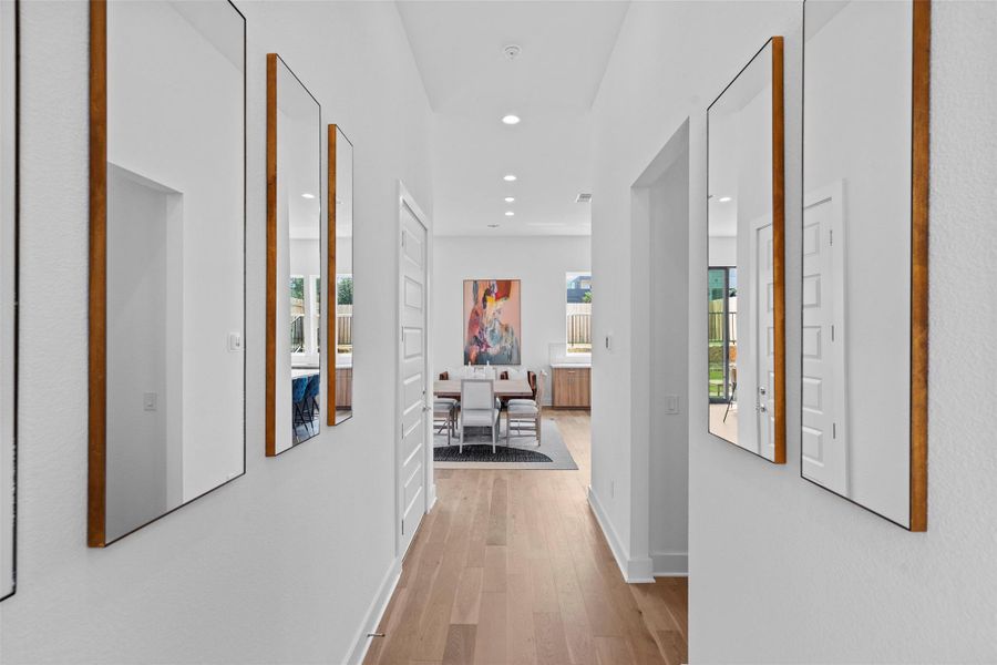 Furnished interior view inside a new home in Agave, Austin (Image 6).