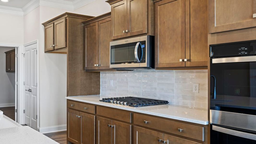 Furnished interior view inside a new home in Cottonwood Ridge, Piedmont (Image 9).