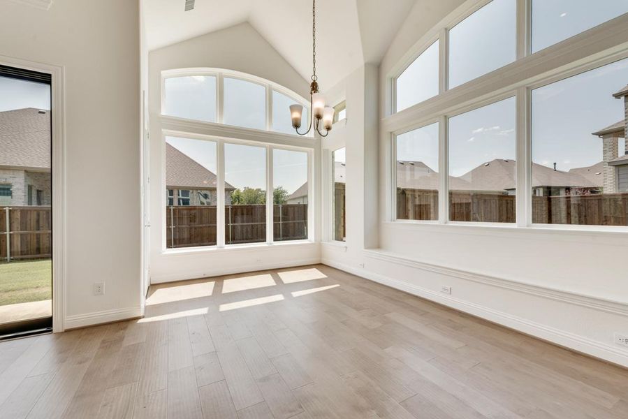 Spacious, unfurnished interior of a new home in South Pointe, Mansfield (Image 27). Spacious, unfurnished interior of a new home in South Pointe, Mansfield (Image 27).