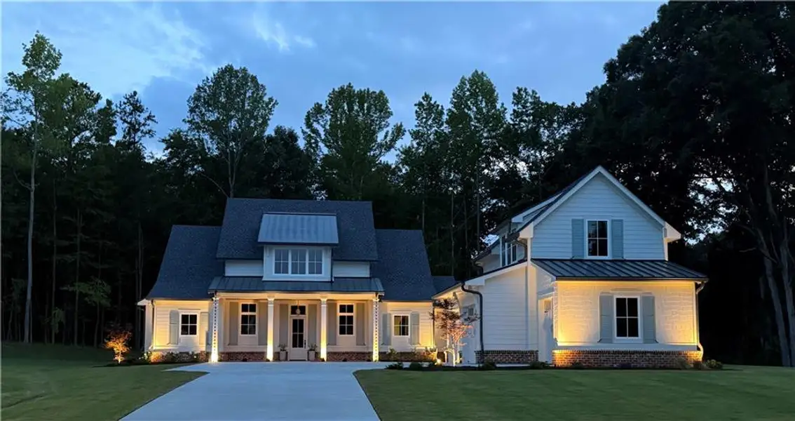 Front exterior of a new home in , Jefferson, GA, highlighting curb appeal (Image 32).
