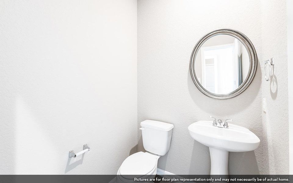 Representative furnished interior of a home built from the Blanco by CastleRock Communities in Lone Oak, San Antonio (Image 7).