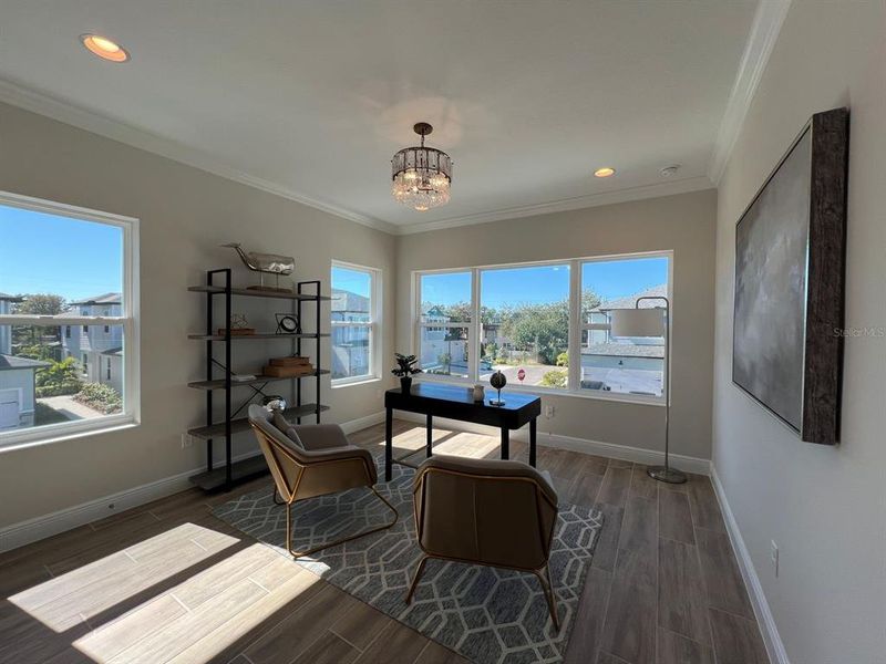 Furnished interior view inside a new home in , Seminole (Image 16). Furnished interior view inside a new home in , Seminole (Image 16).