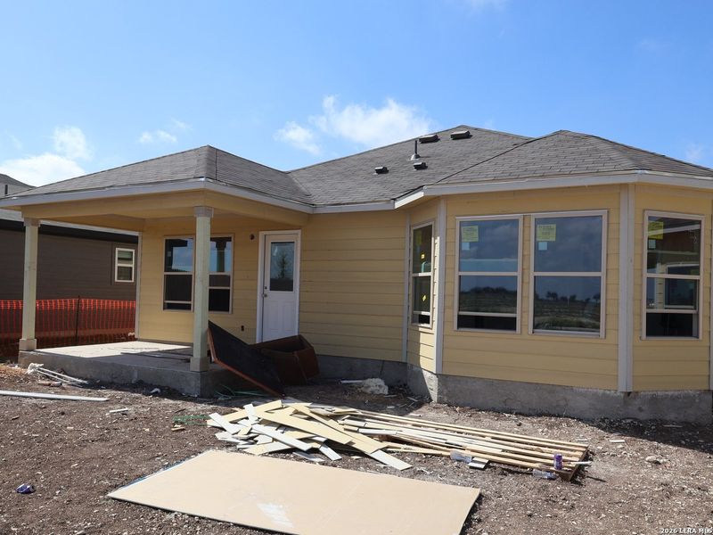In-progress construction of a new home in Meadows at Clear Springs, New Braunfels, TX (Image 23).
