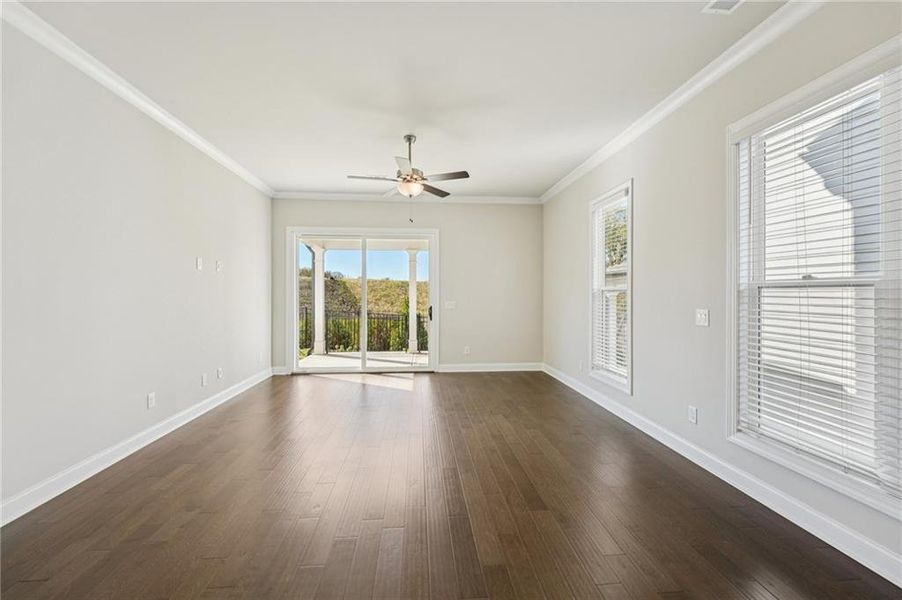 Spacious, unfurnished interior of a new home in Palisades Single Family, Cumming (Image 40).