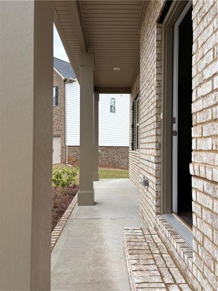 Exterior details and patio area of a home in Southern Hills, McDonough (Image 3).